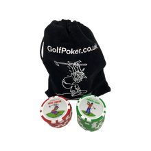 Load image into Gallery viewer, Golf Poker Chips - The FULL 16 Chip Set - GolfPoker