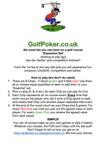 Load image into Gallery viewer, Golf Poker Chips - 8 Chip EXPANSION Set - GolfPoker