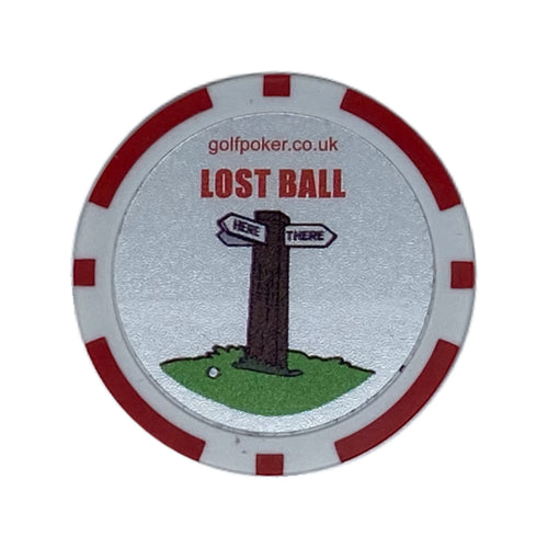 Lost Ball - Single Chip - GolfPoker