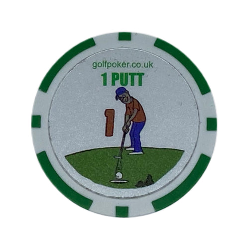 1 Putt - Single Chip - GolfPoker