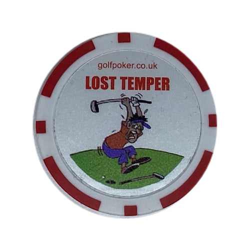 Lost Temper - Single Chip - GolfPoker