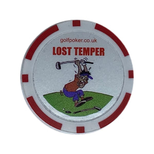 Lost Temper - Single Chip - GolfPoker