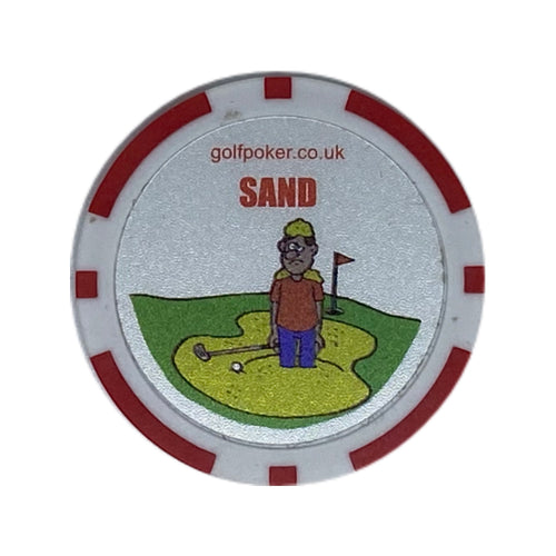 Sand - Single Chip - GolfPoker