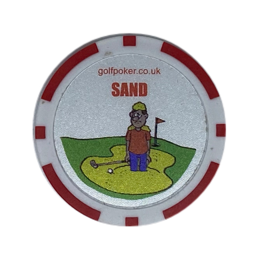 Sand - Single Chip - GolfPoker