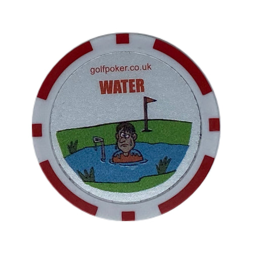 Water - Single Chip - GolfPoker