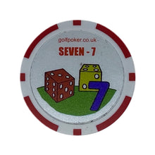 Load image into Gallery viewer, 7 (Seven) - Single Chip - GolfPoker
